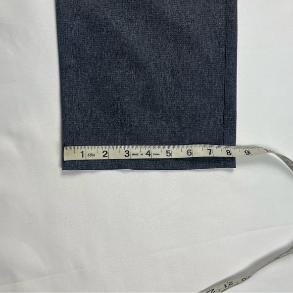 Under Armour Mens Golf Pants 32 x 30 Heathered Blue Vent Tech Performance EUC B9 - Picture 10 of 10